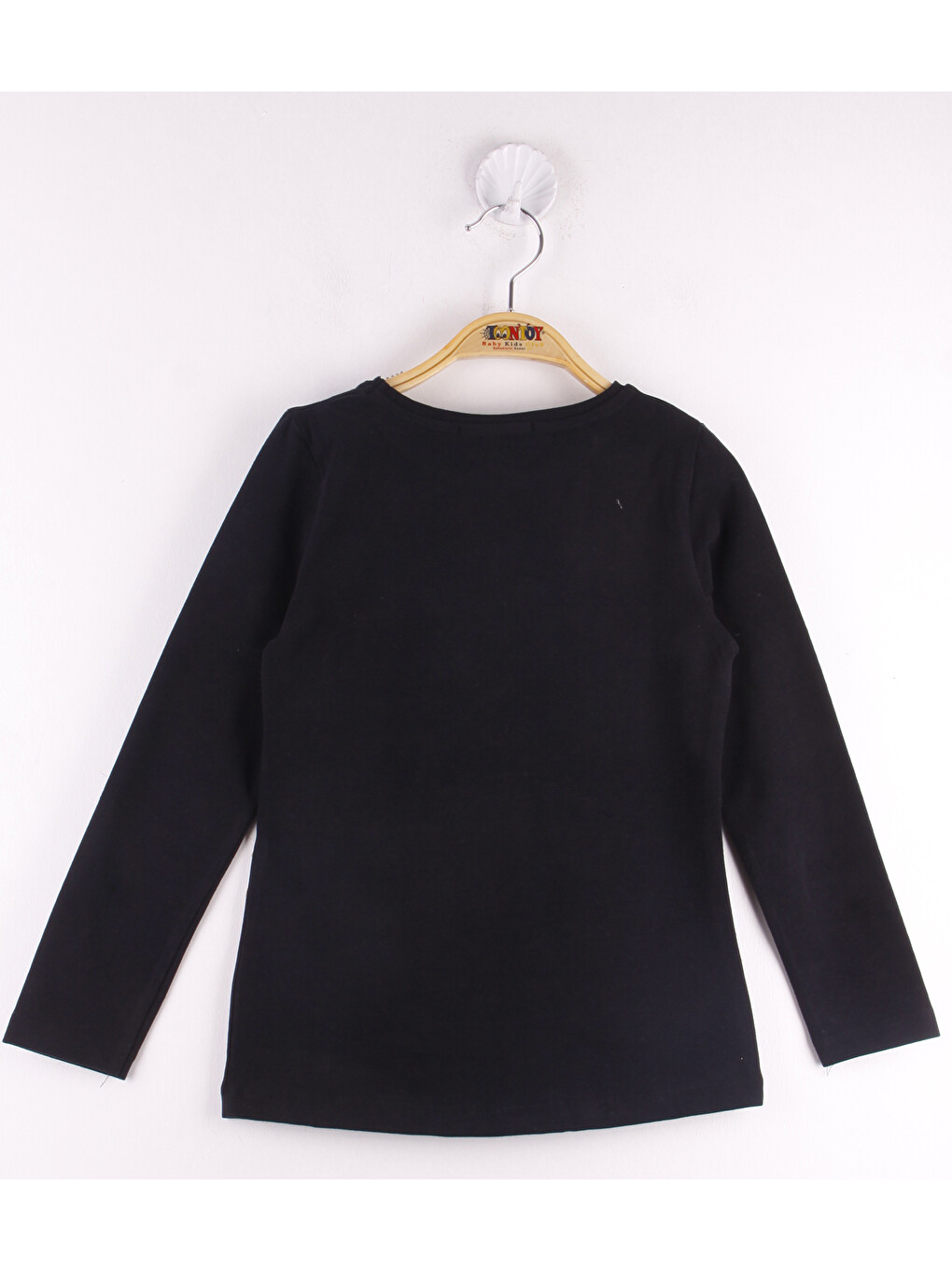 Siyah Kız Çocuk Sweatshırt-1