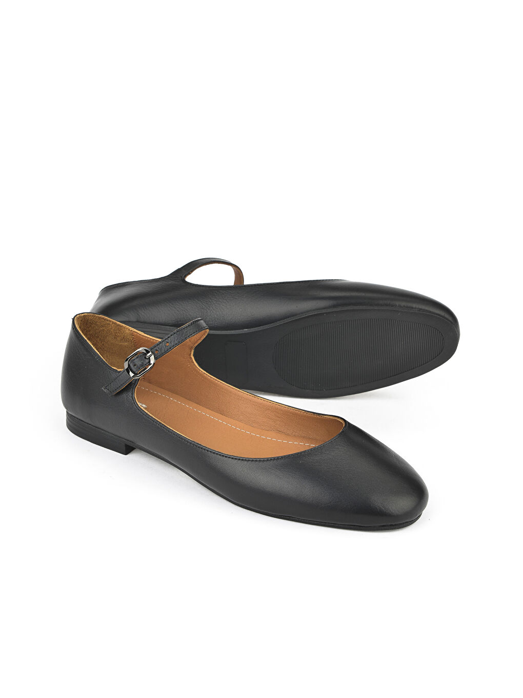 Hakiki Deri Kadın Babet 1511044Z104 Siyah-3