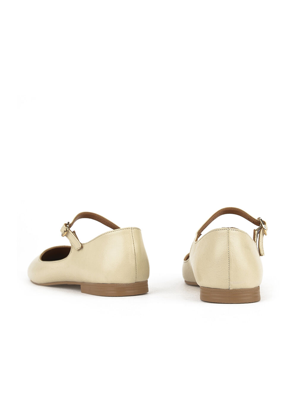 Hakiki Deri Kadın Babet 1511044Z104 Bej-1