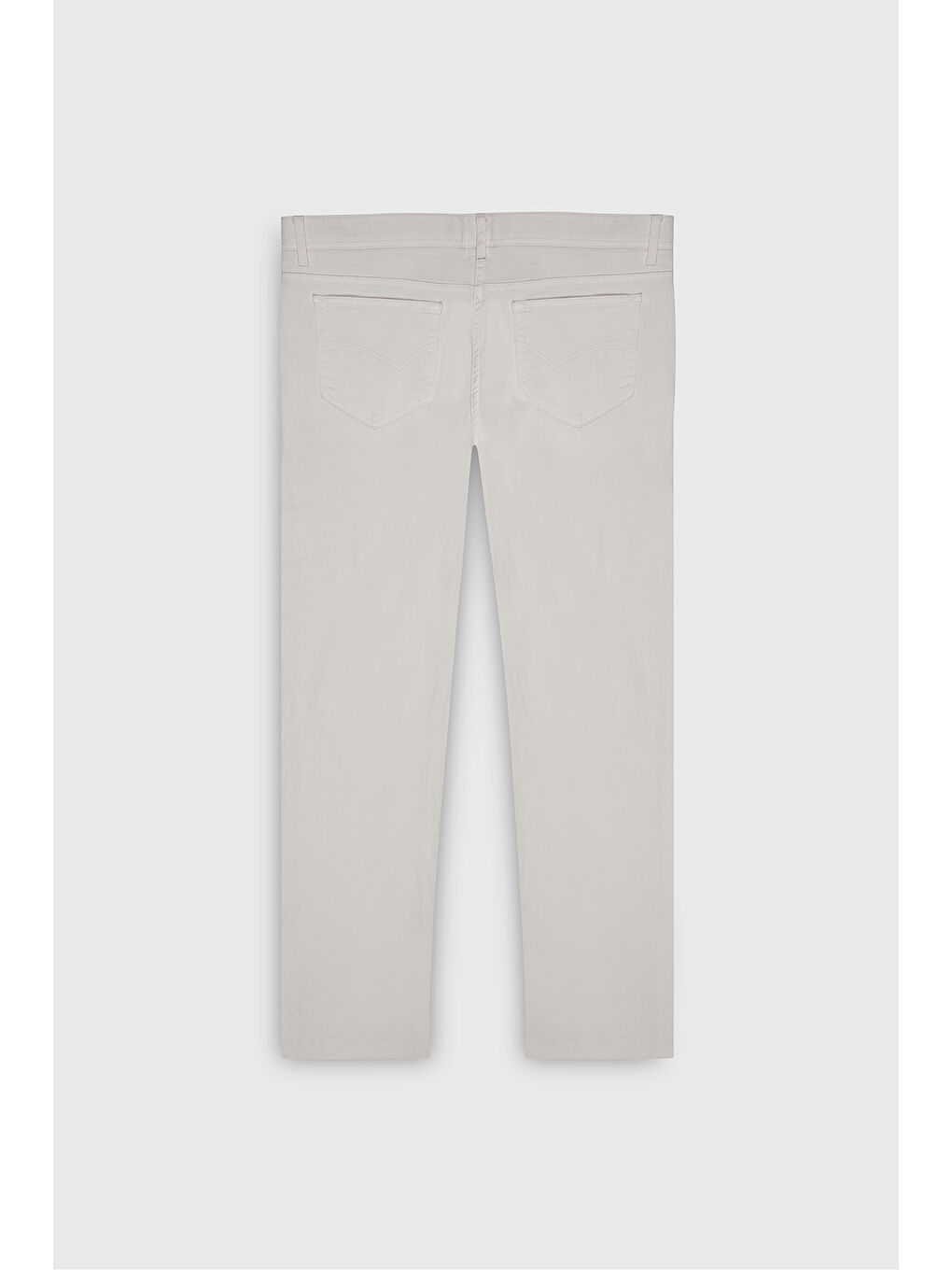 Erkek Ekru 360 Derece Her Yöne Esneyen Rahat Slim Fit Pantolon-8