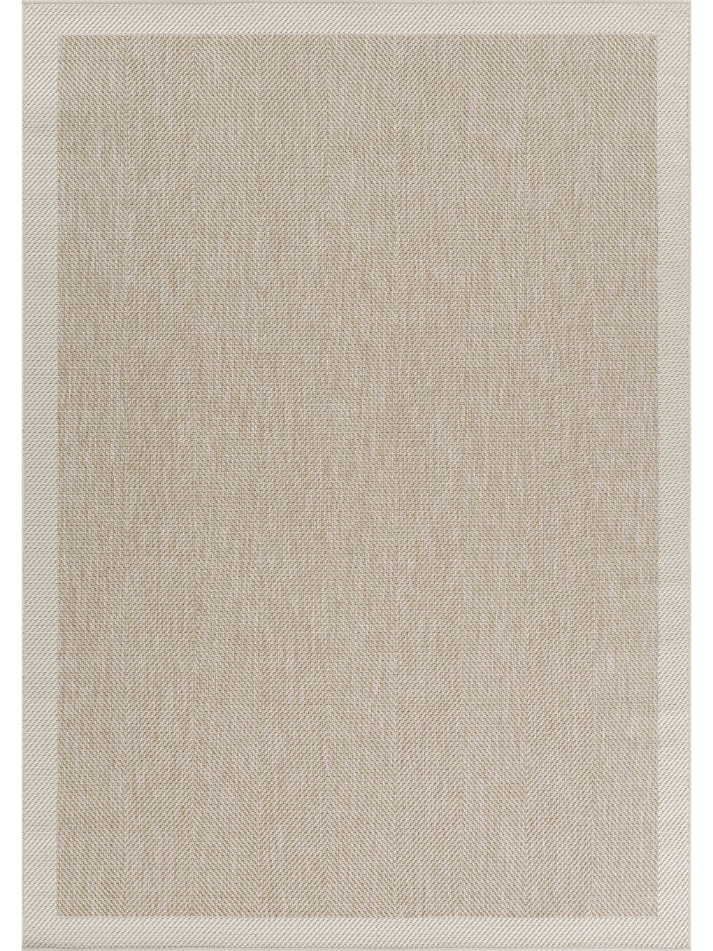 Sisalux 3085 Bej Krem Sisal Dokuma Jüt Kilim Hav Toz Vermez Halı Salon Mutfak Oda Halısı-200x290-5