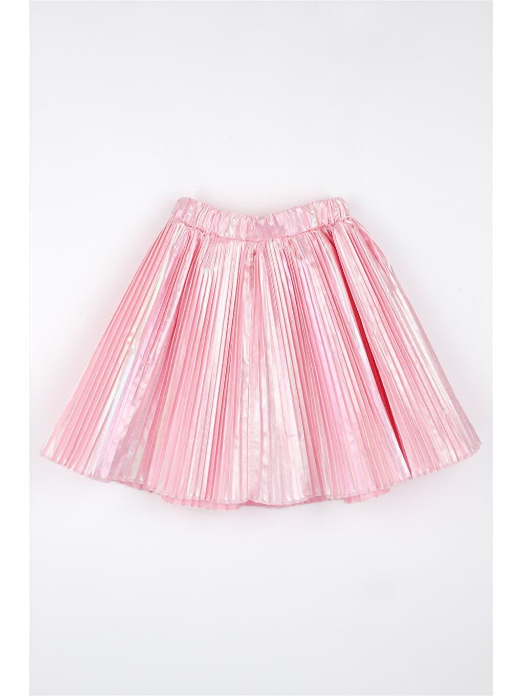 Pembe  Plise Kız Çocuk Etek - Sally-2