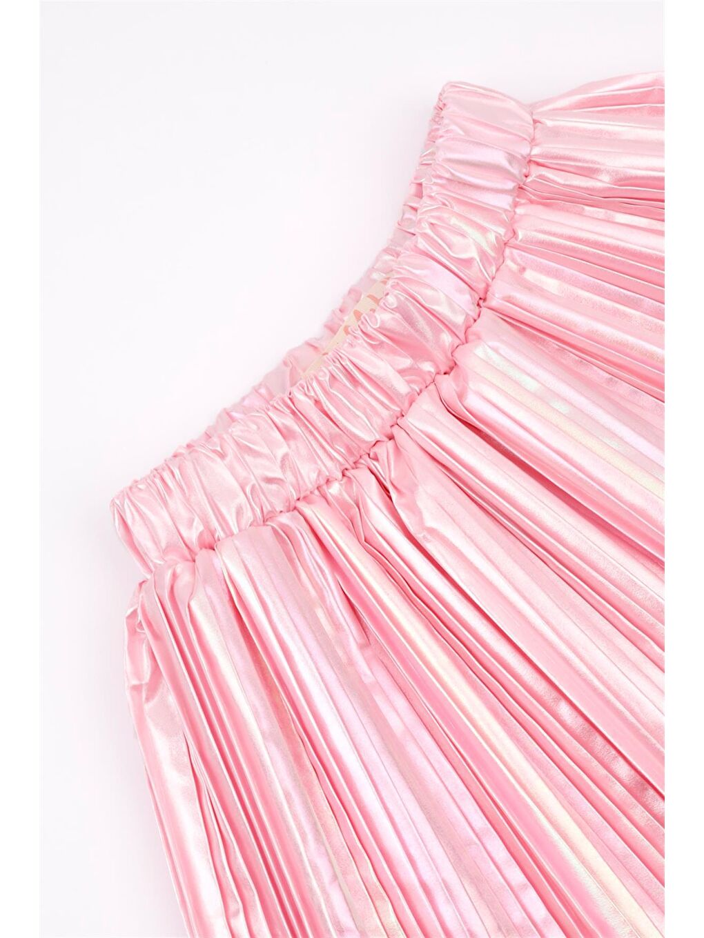 Pembe  Plise Kız Çocuk Etek - Sally-3