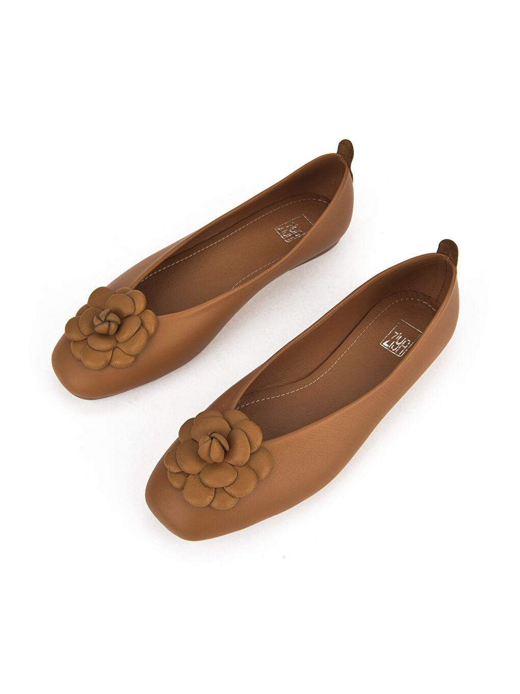 Kahverengi Hakiki Deri Kadın Babet 1511044Z106 Taba-4