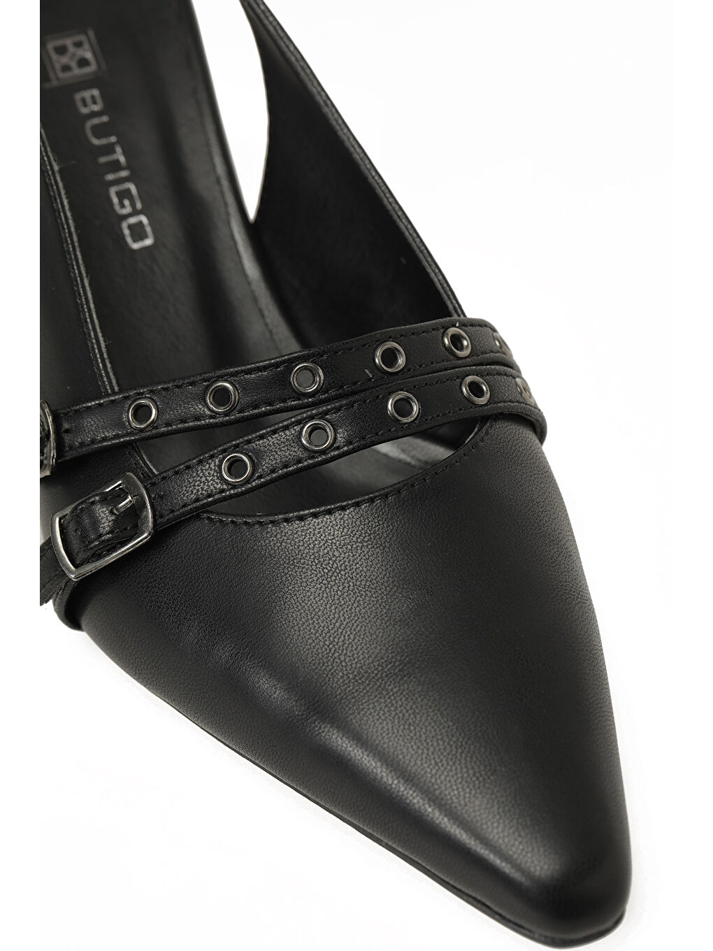 26S-777 6FX Siyah Kadın Topuklu Ayakkabı-6