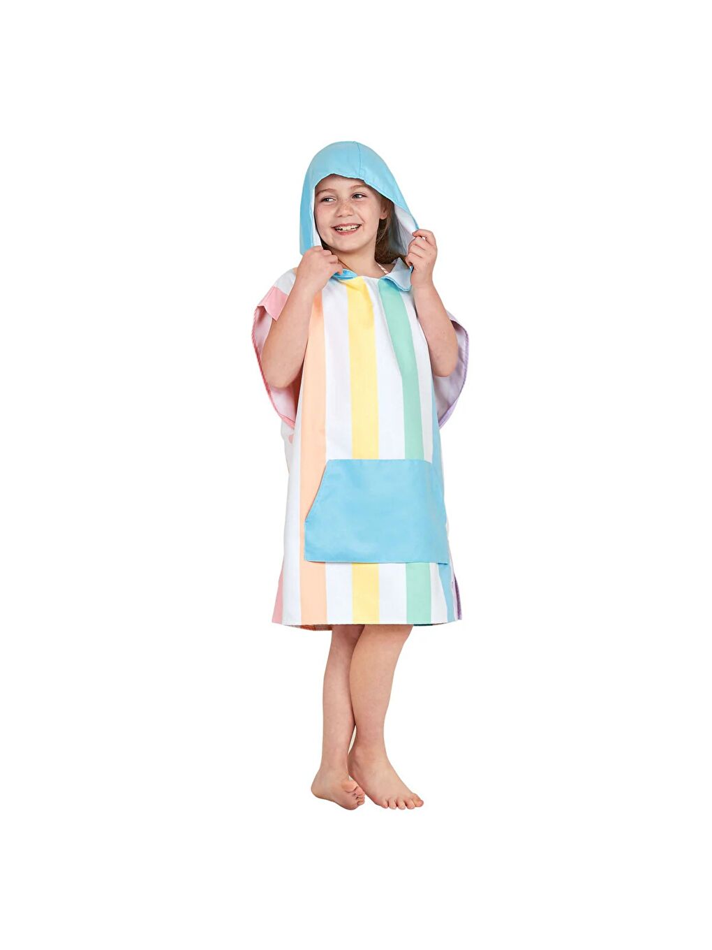 Karışık Hızlı Kuruyan UV Korumalı Çocuk Pançosu-3