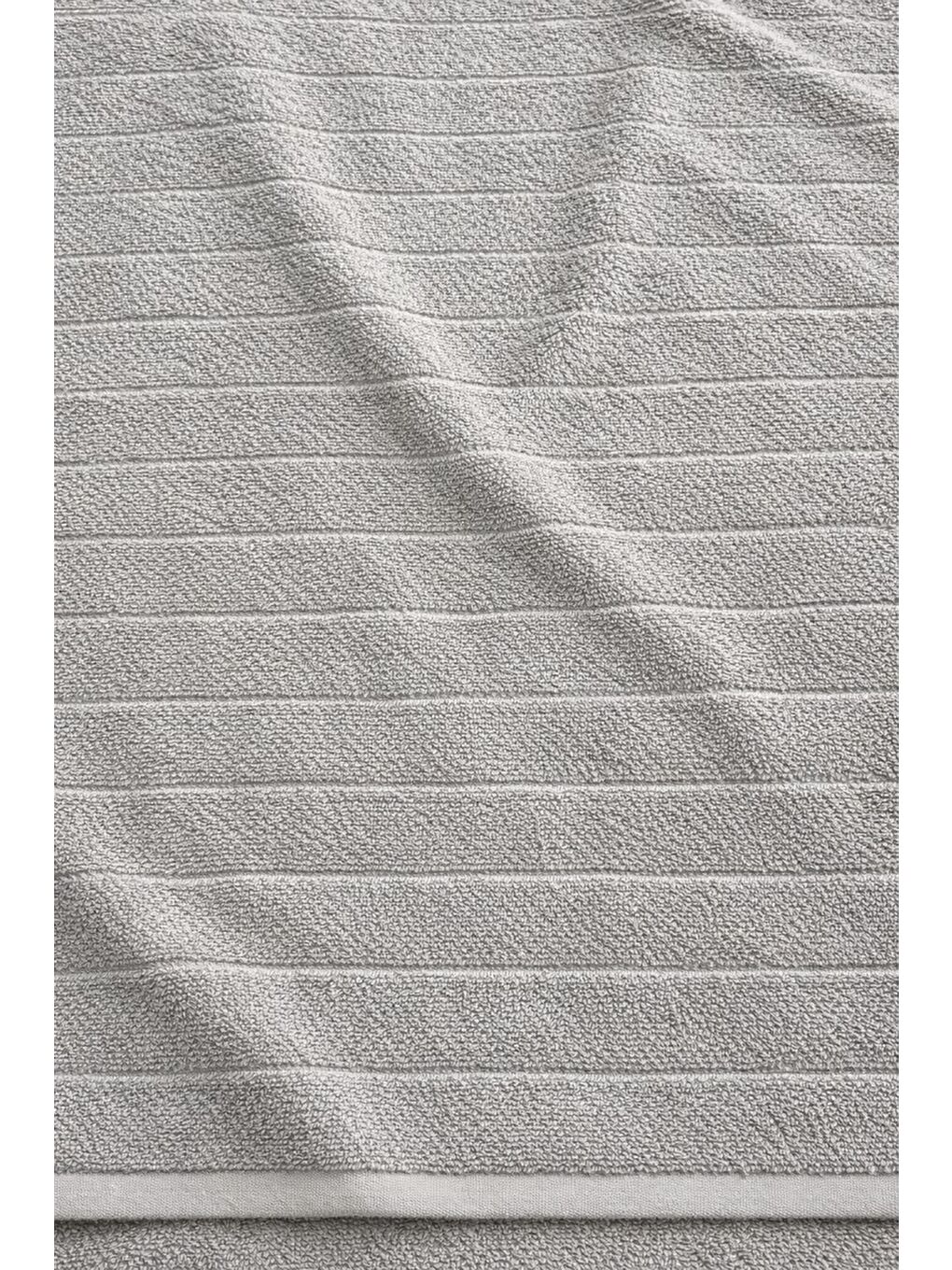Gri Santos %100 Pamuk Banyo Havlusu 90x150 cm – Yumuşak ve Emici-1