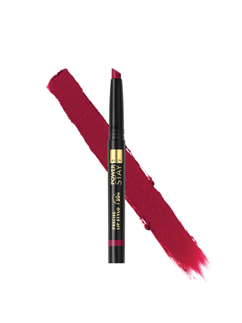 AVON Power Stay Stylo Ruj Model Maroon