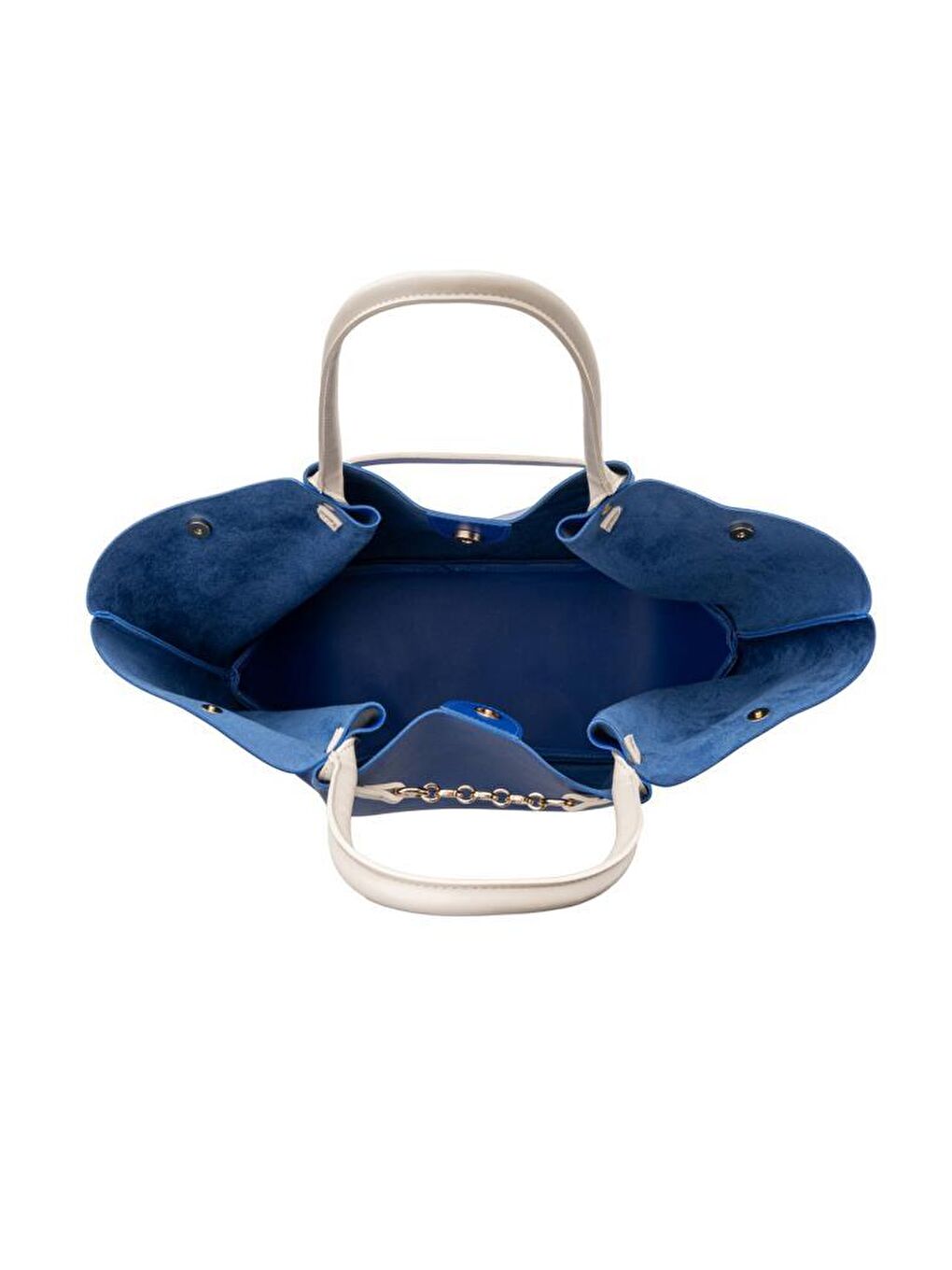 Mavi Kadın Omuz Çantası-5