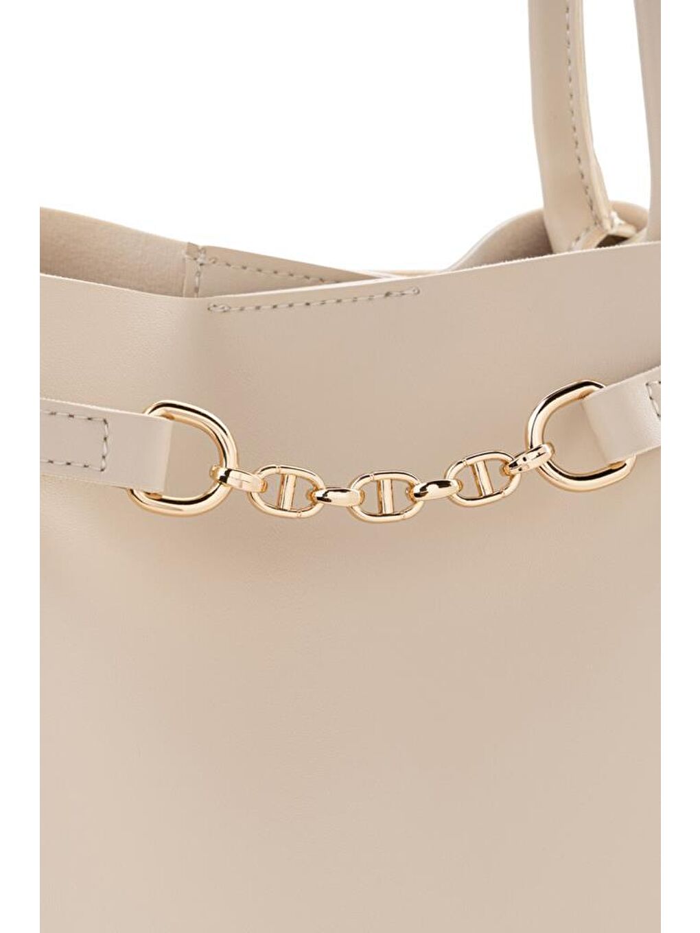 Ekru Kadın Omuz Çantası-3