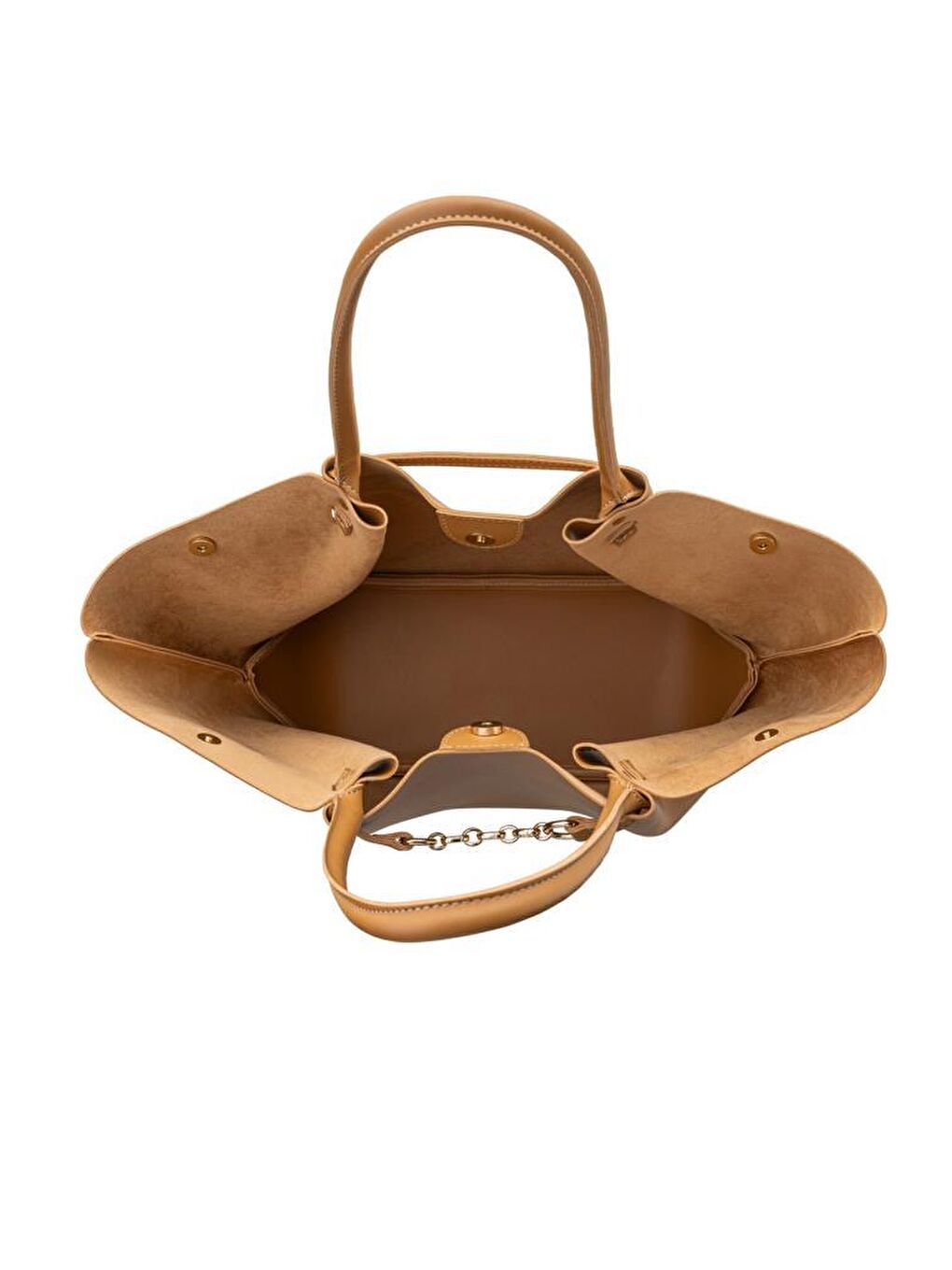 Sarı Kadın Omuz Çantası-5