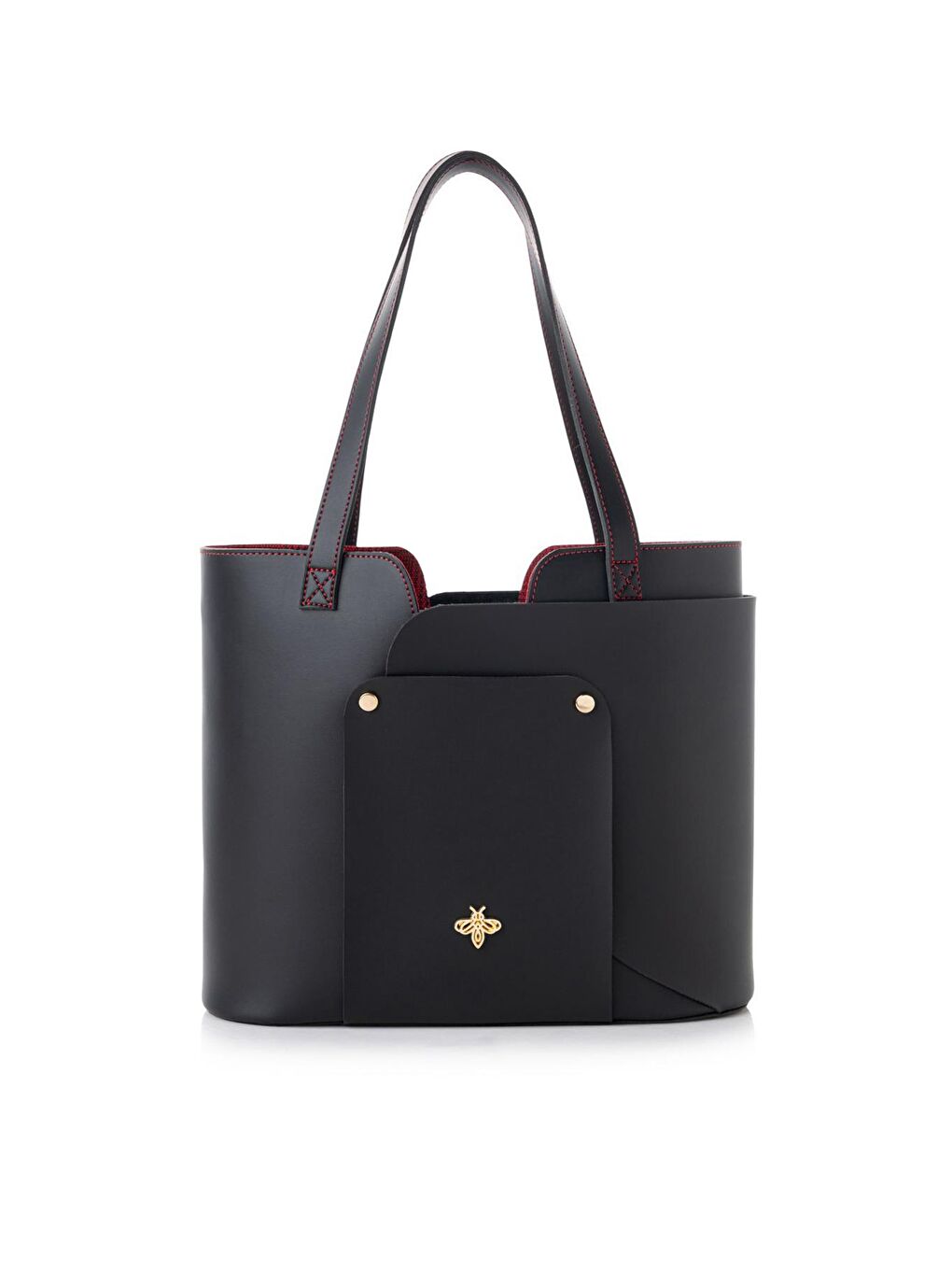 Siyah Kadın El ve Omuz Çantası-1