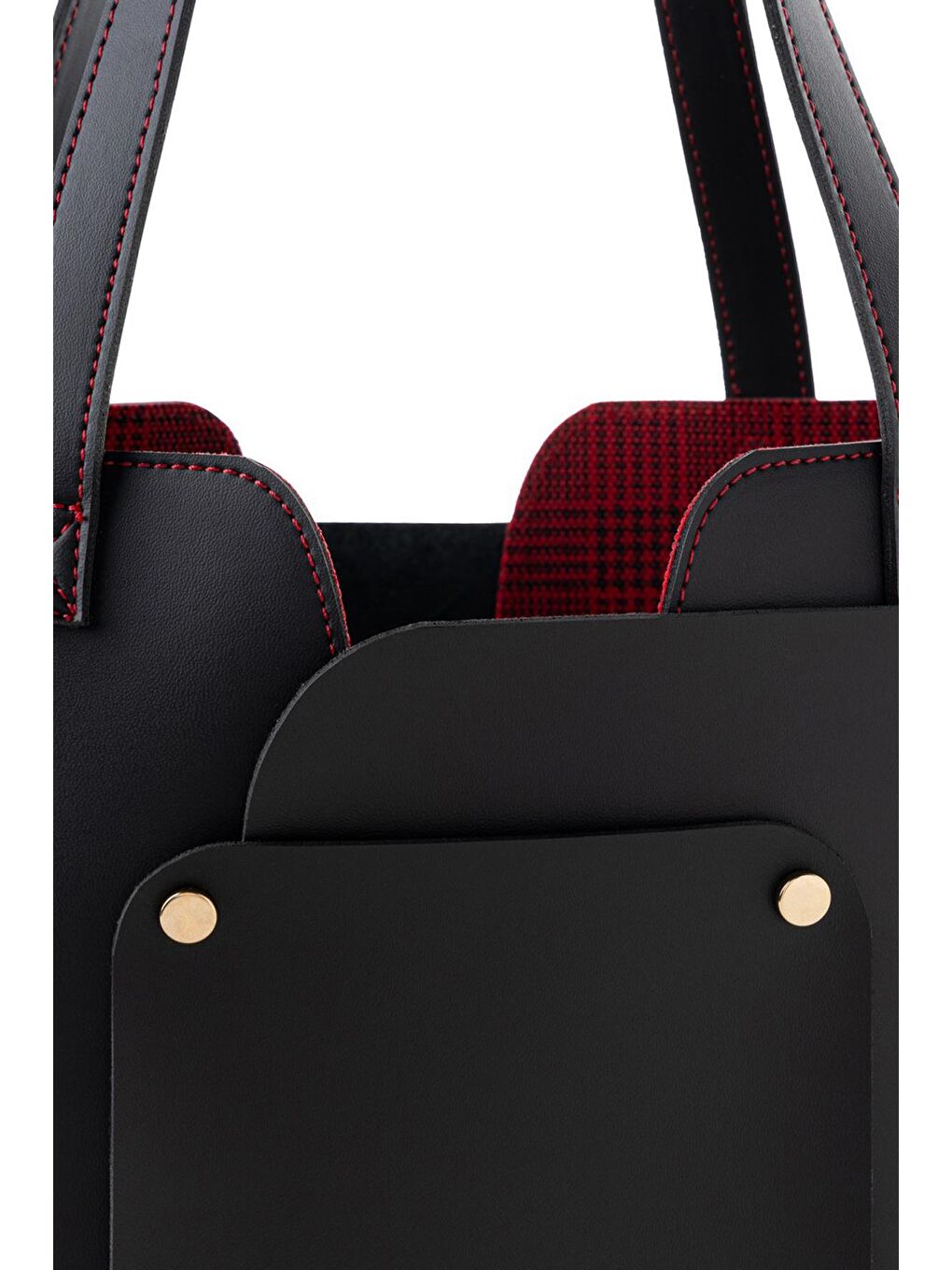 Siyah Kadın El ve Omuz Çantası-3