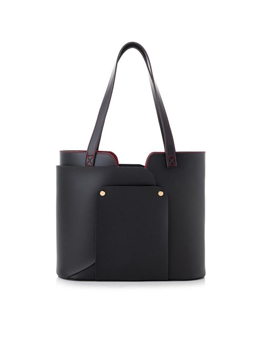 Siyah Kadın El ve Omuz Çantası-9