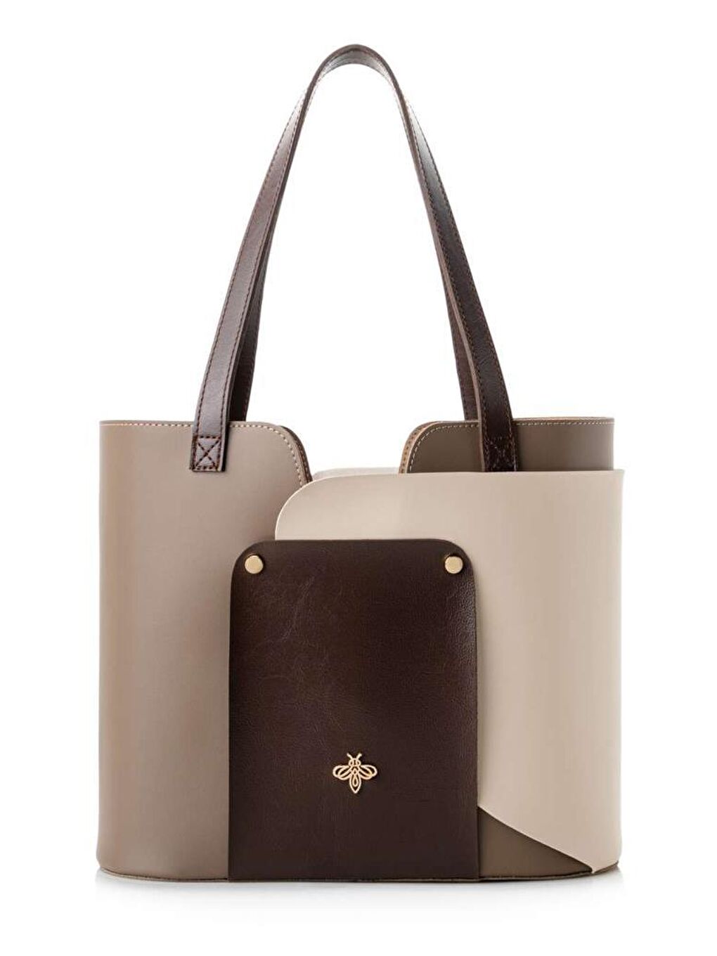 Haki Kadın El ve Omuz Çantası-4