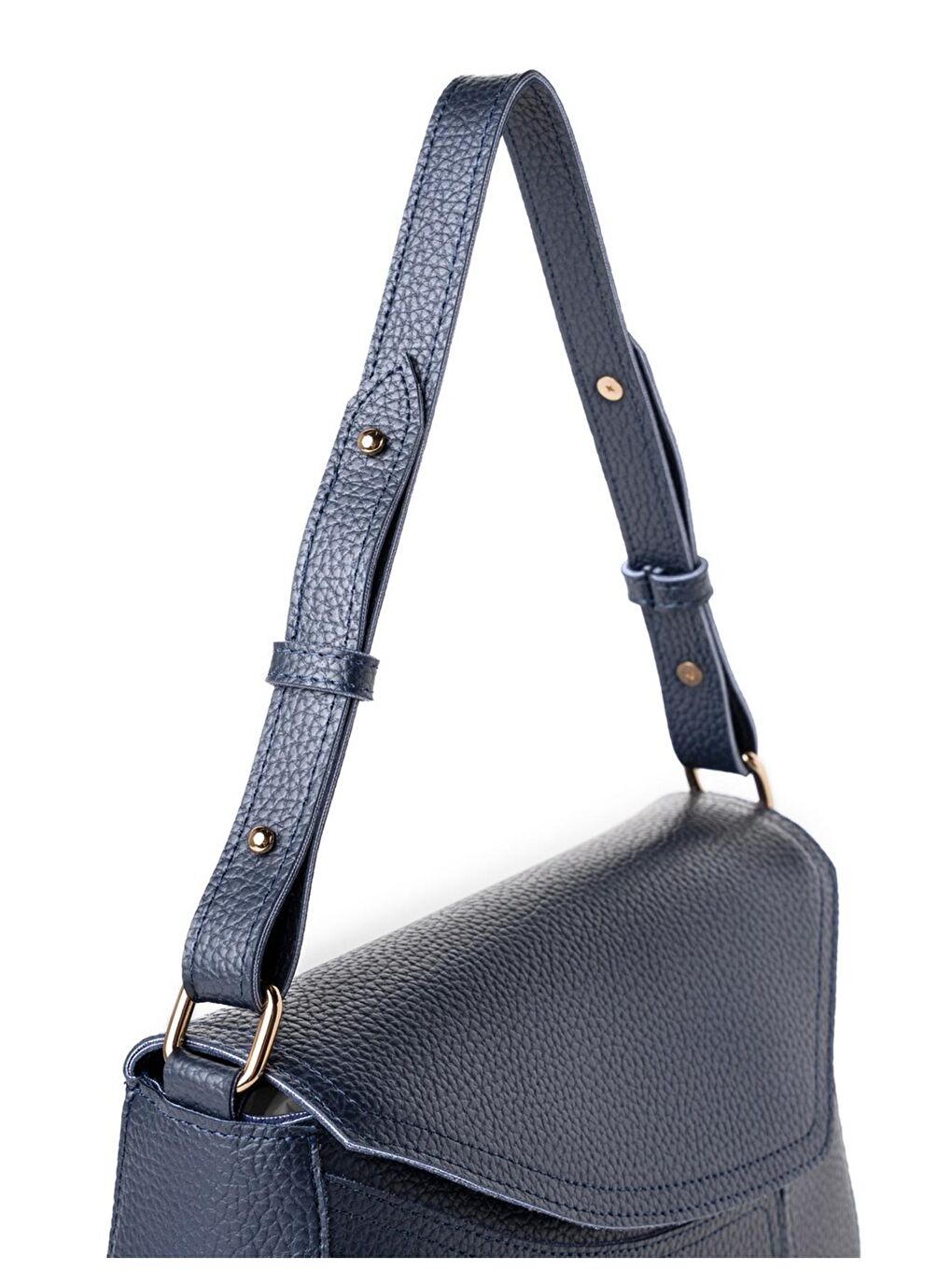 Lacivert Kadın Omuz Çantası-3