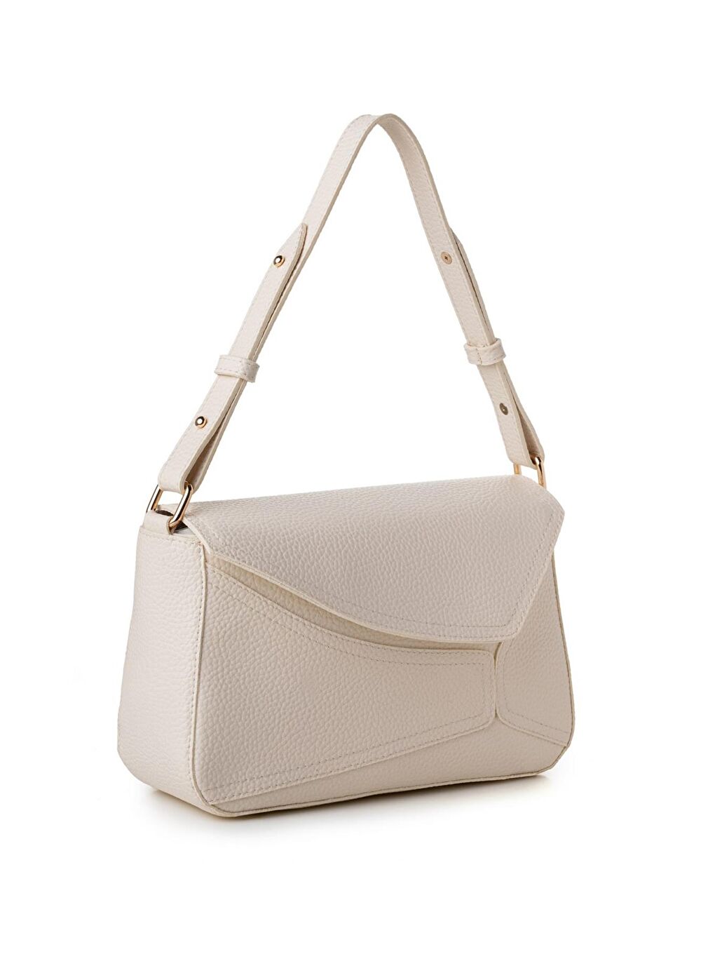 Ekru Kadın Omuz Çantası-1