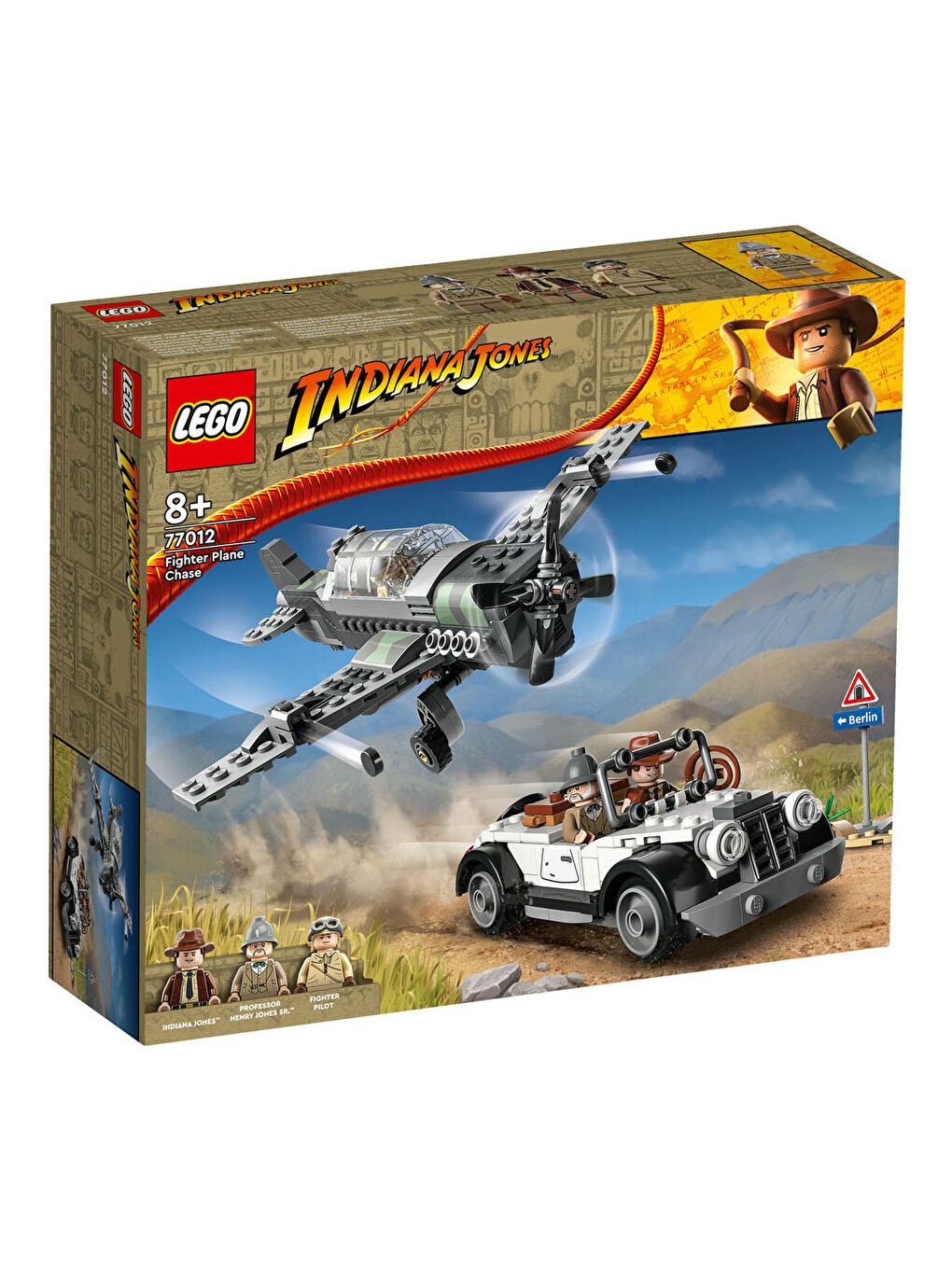 Lego Renksiz Indiana Jones Avcı Uçağı Takibi 77012 - 2