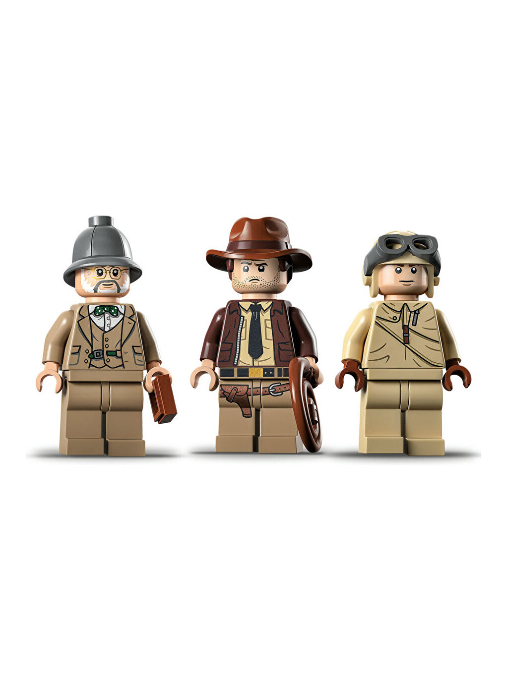 Lego Renksiz Indiana Jones Avcı Uçağı Takibi 77012 - 4