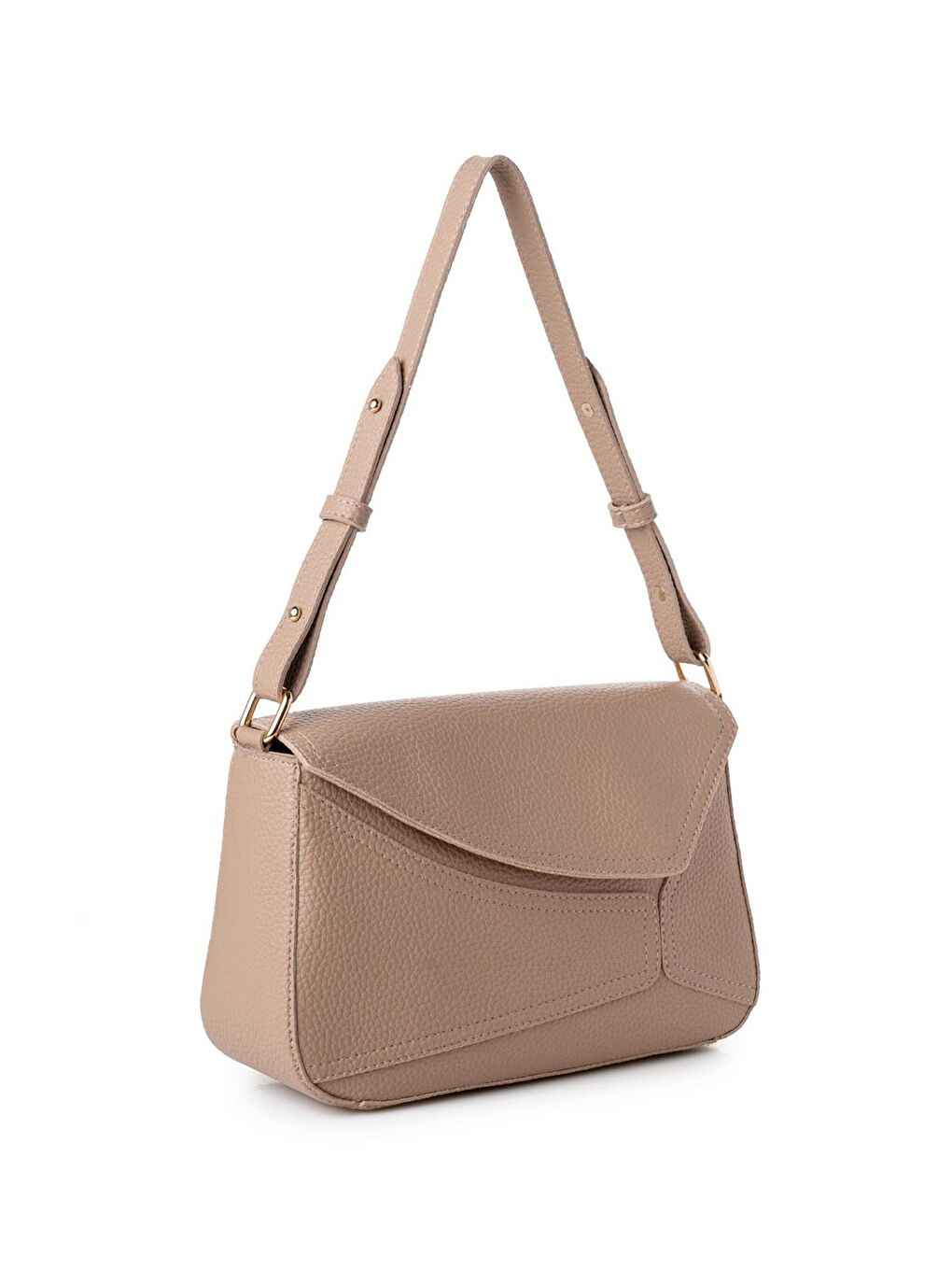 Bej Kadın Omuz Çantası-1