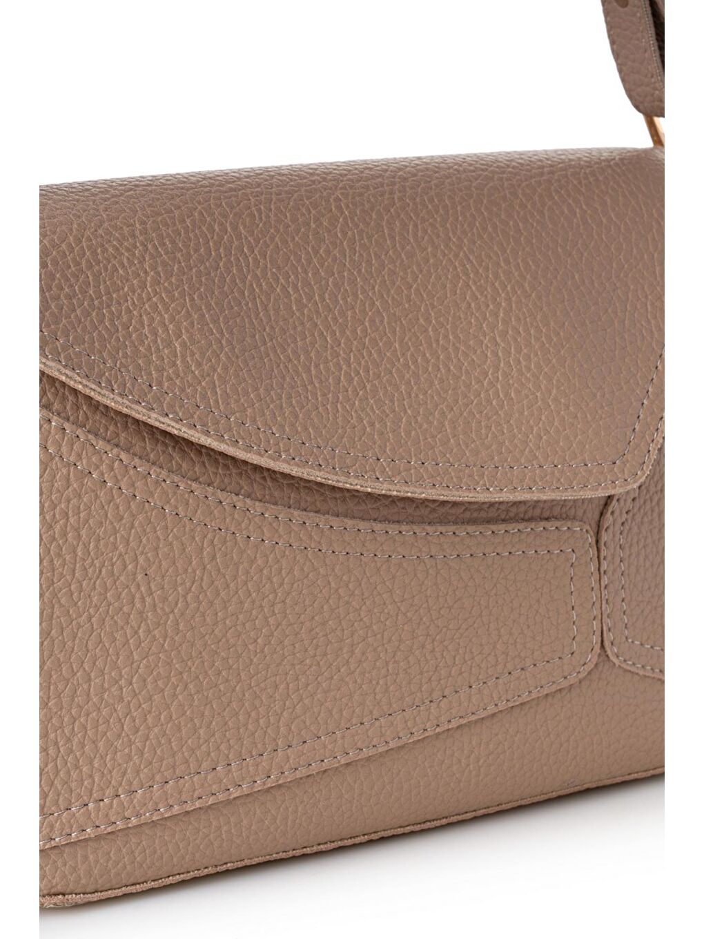 Bej Kadın Omuz Çantası-3