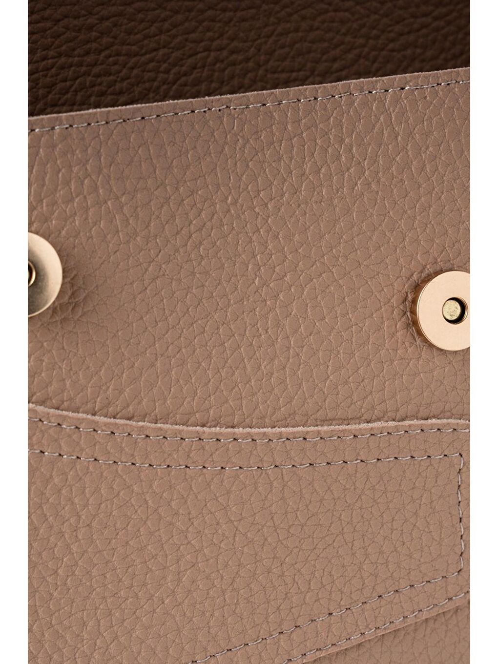 Bej Kadın Omuz Çantası-5