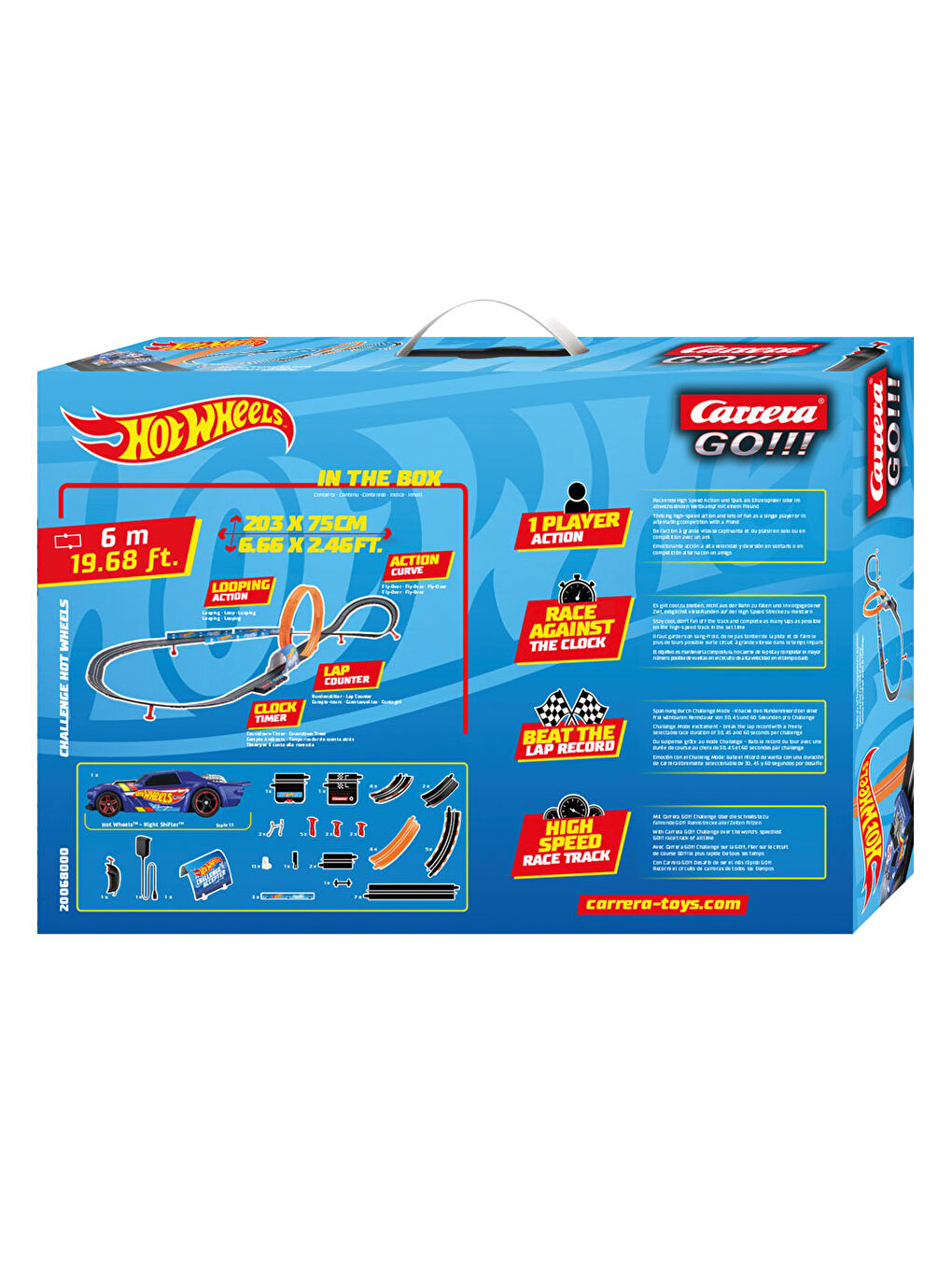 Carrera Renksiz GO Challenge Hot Wheels 68000 - 3