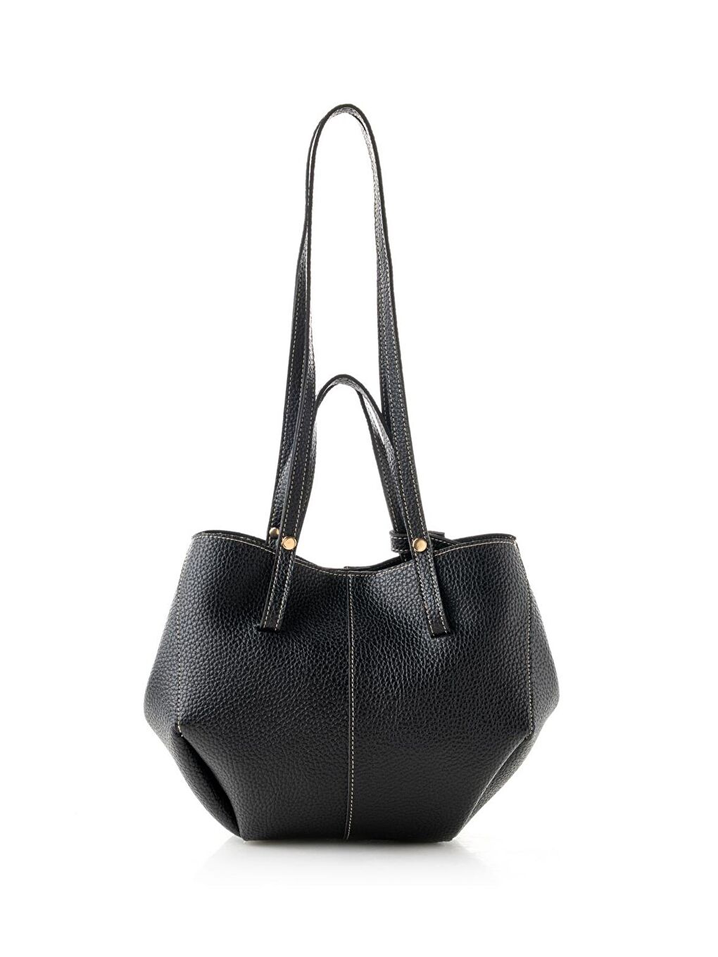 Siyah Kadın El ve Omuz Çantası-6