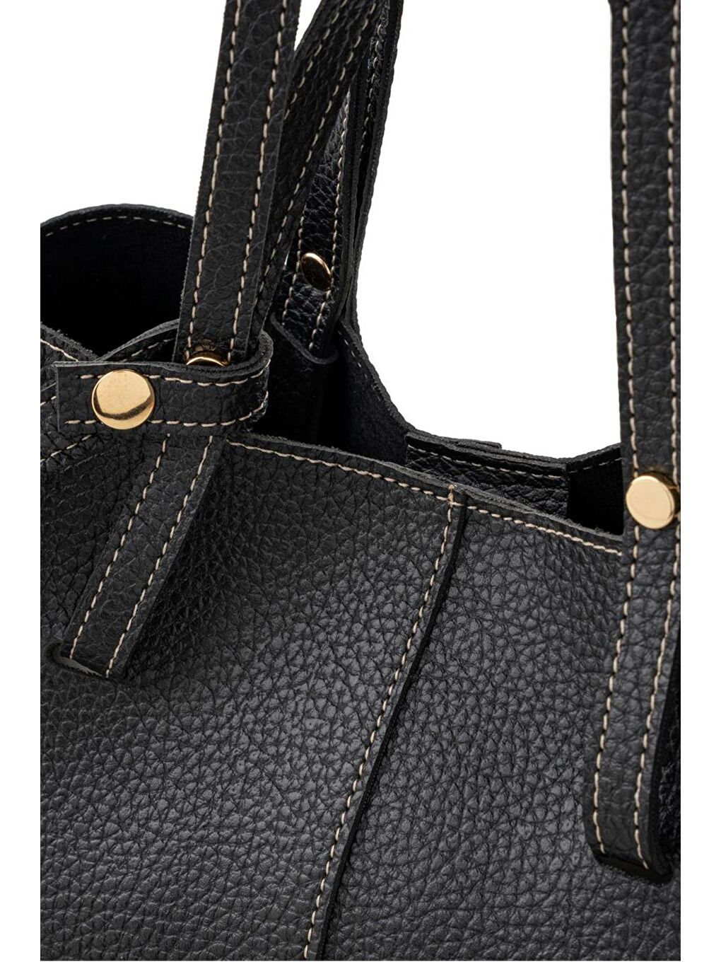 Siyah Kadın El ve Omuz Çantası-8