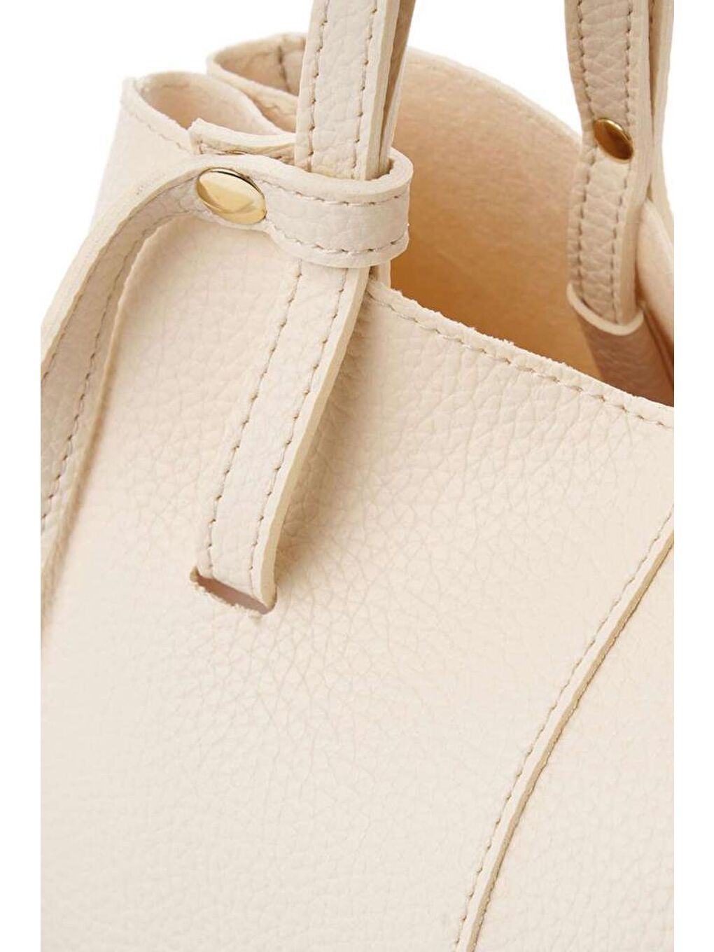 Ekru Kadın El ve Omuz Çantası-7