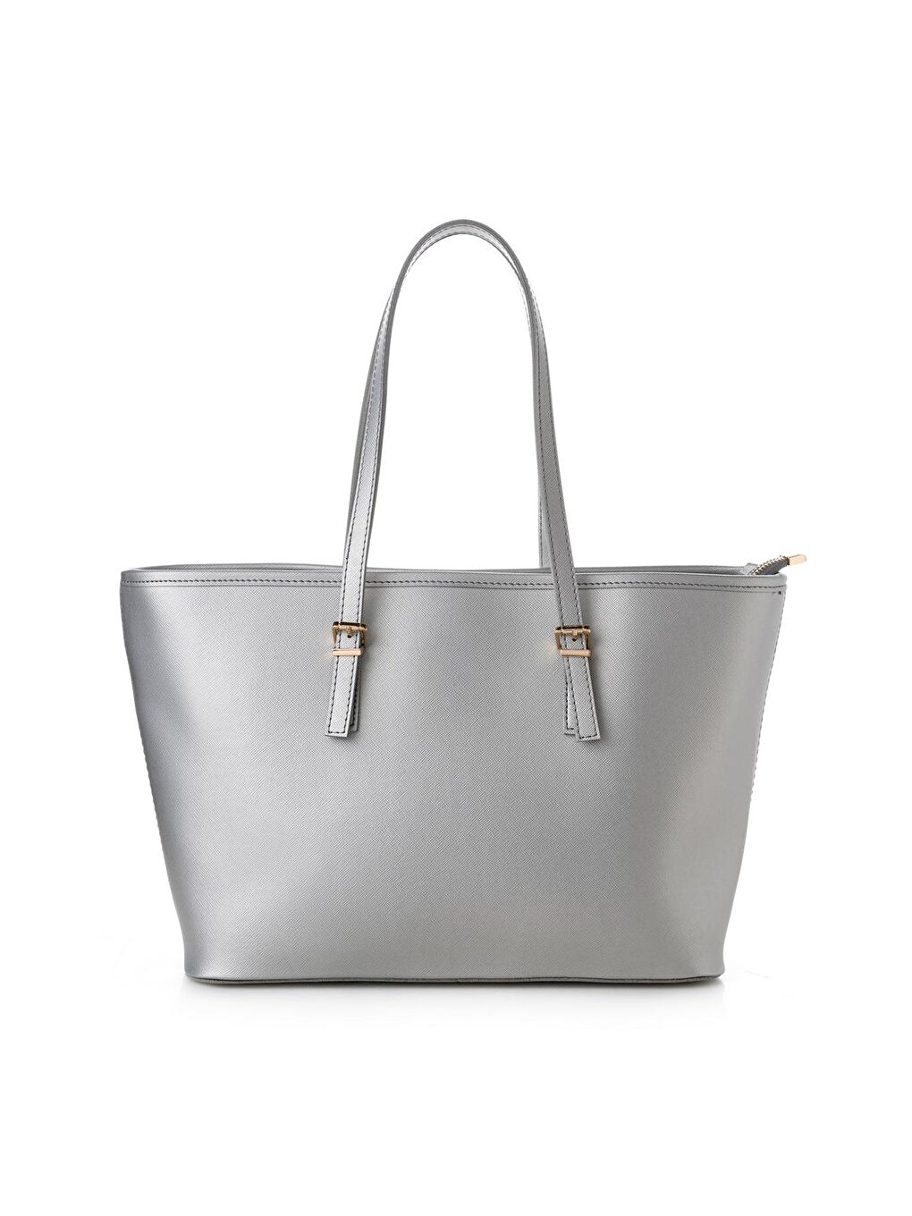 Gri Kadın Tote Omuz Çantası-1