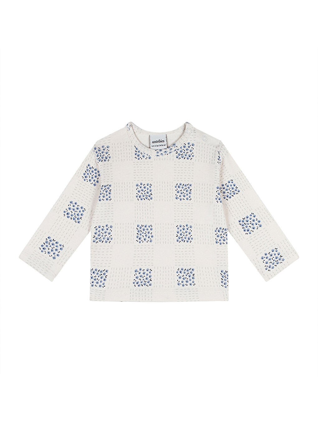 Ekru Organik Krem Uzun Kollu Kız Bebek Takım-2