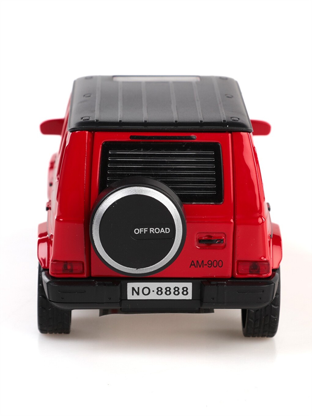 Kut.çek bırak 1:32 Işıklı Ve Sesli Metal Jeep - Kırmızı-5