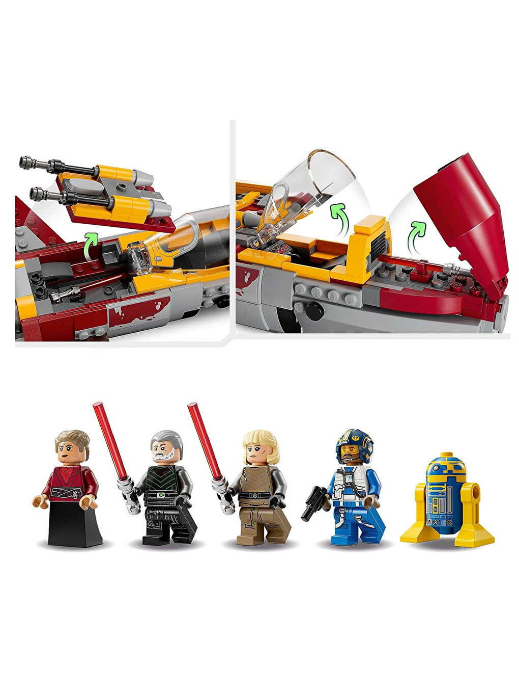 Lego Renksiz Star Wars Yeni Republic E-Wing 75364 - 1