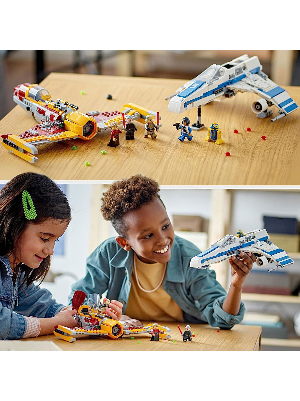 Lego Renksiz Star Wars Yeni Republic E-Wing 75364 - 6