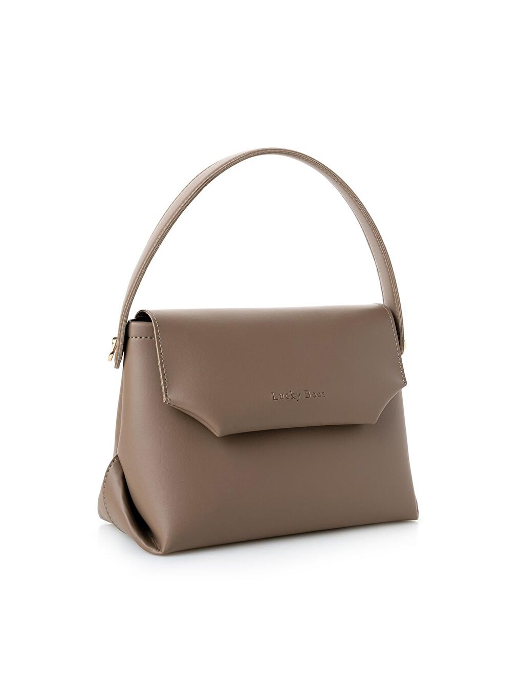 Bej Kadın Çapraz Askılı El ve Omuz Çantası