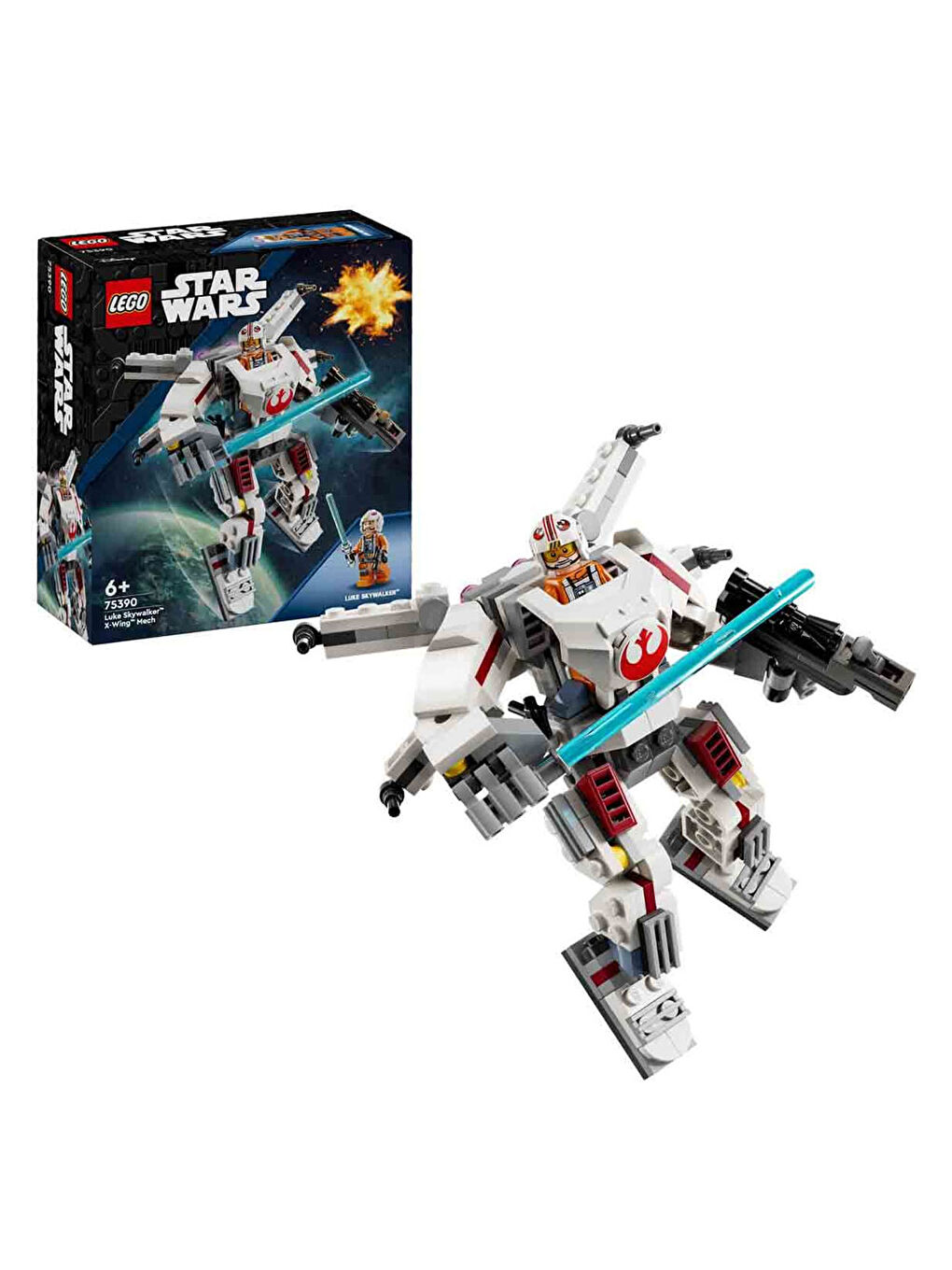 Lego Star Wars Luke Skywalker X-Wing Robotu Seti 75390