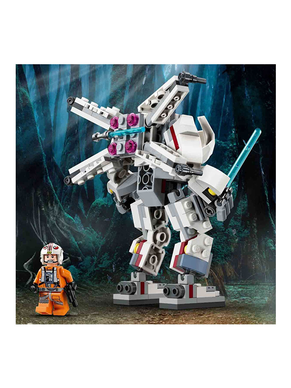 Lego Star Wars Luke Skywalker X-Wing Robotu Seti 75390 - 5