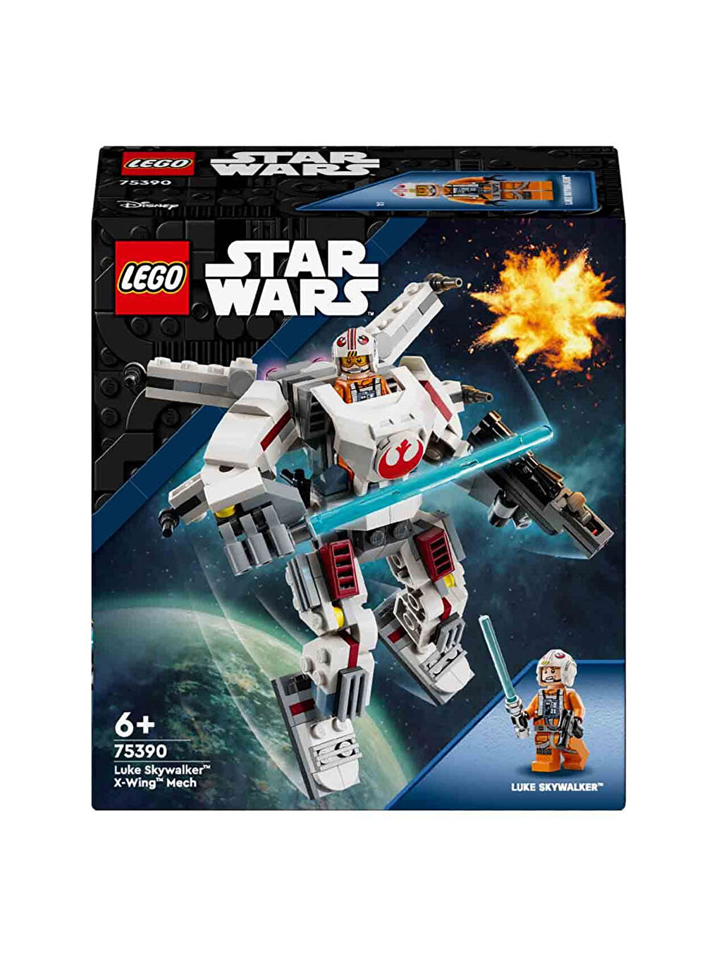 Lego Star Wars Luke Skywalker X-Wing Robotu Seti 75390 - 4