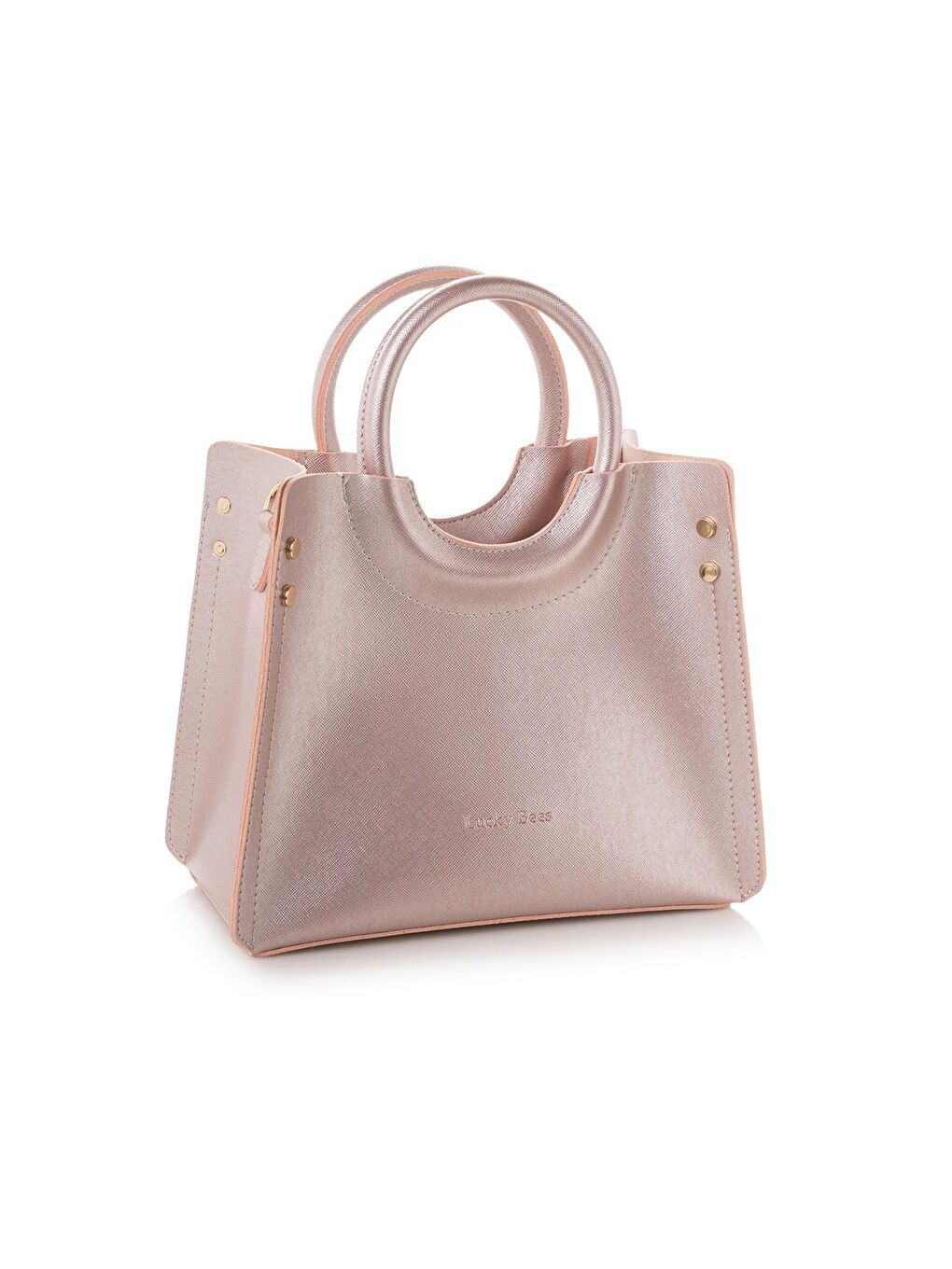 Pembe Kadın Çapraz Askılı El ve Omuz Çantası