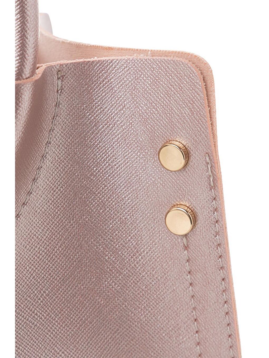 Pembe Kadın Çapraz Askılı El ve Omuz Çantası-5