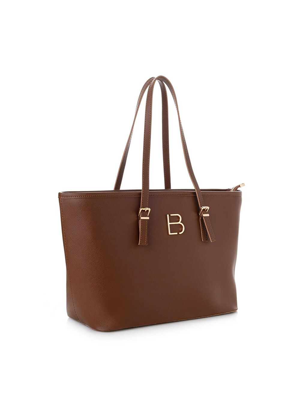 Kahverengi Kadın Tote Omuz Çantası-2