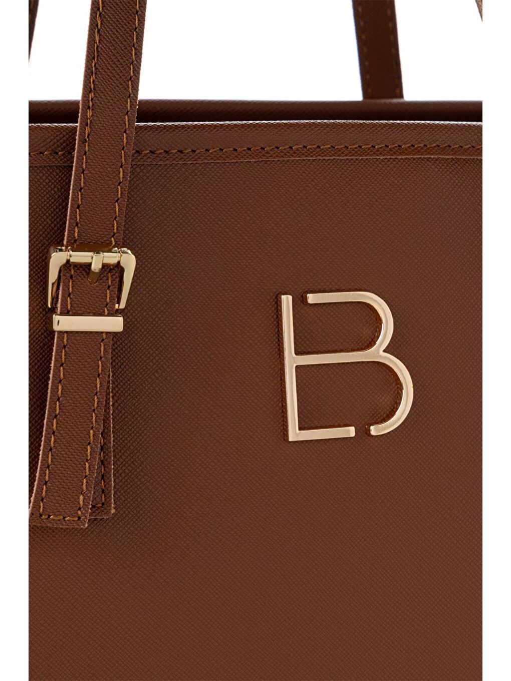 Kahverengi Kadın Tote Omuz Çantası-5