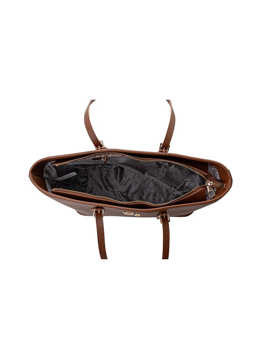 Kahverengi Kadın Tote Omuz Çantası-6