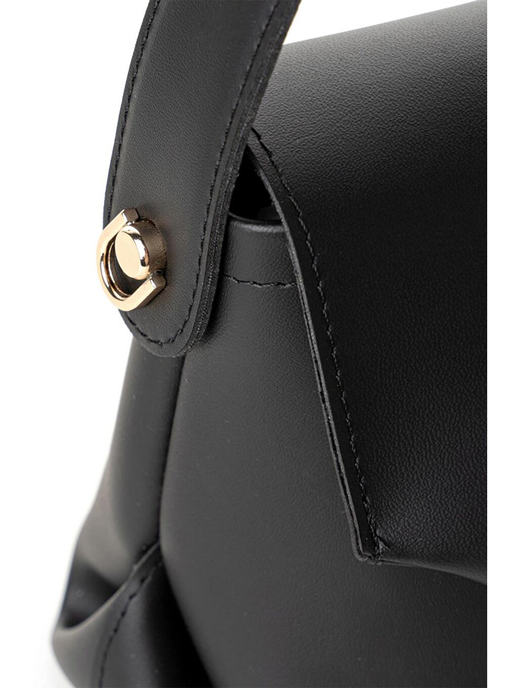 Siyah Kadın Çapraz Askılı El ve Omuz Çantası-4