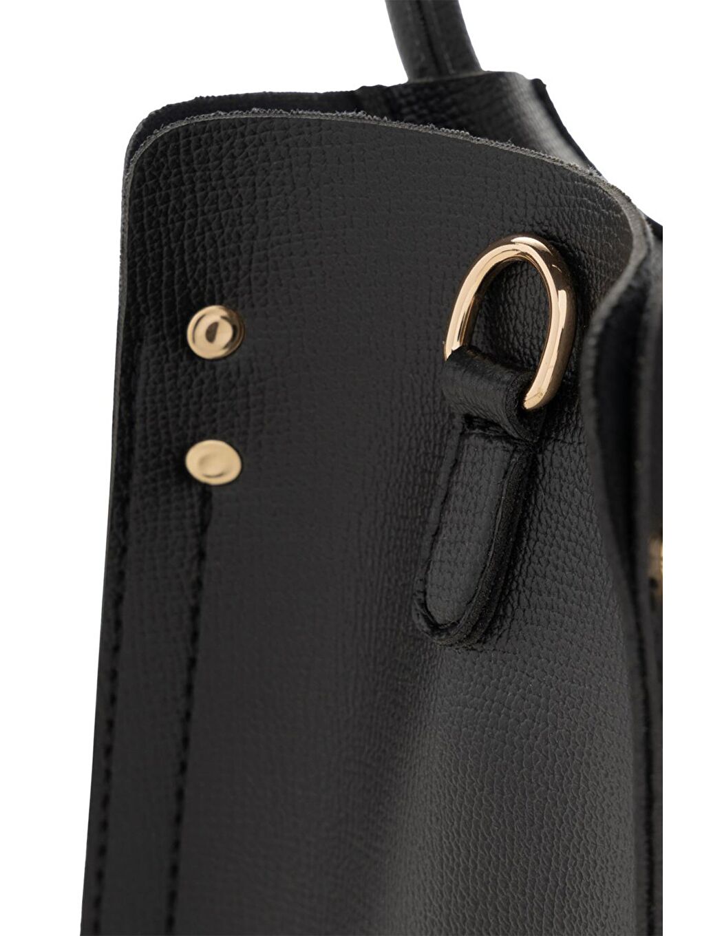 Siyah Kadın Çapraz Askılı El ve Omuz Çantası-6