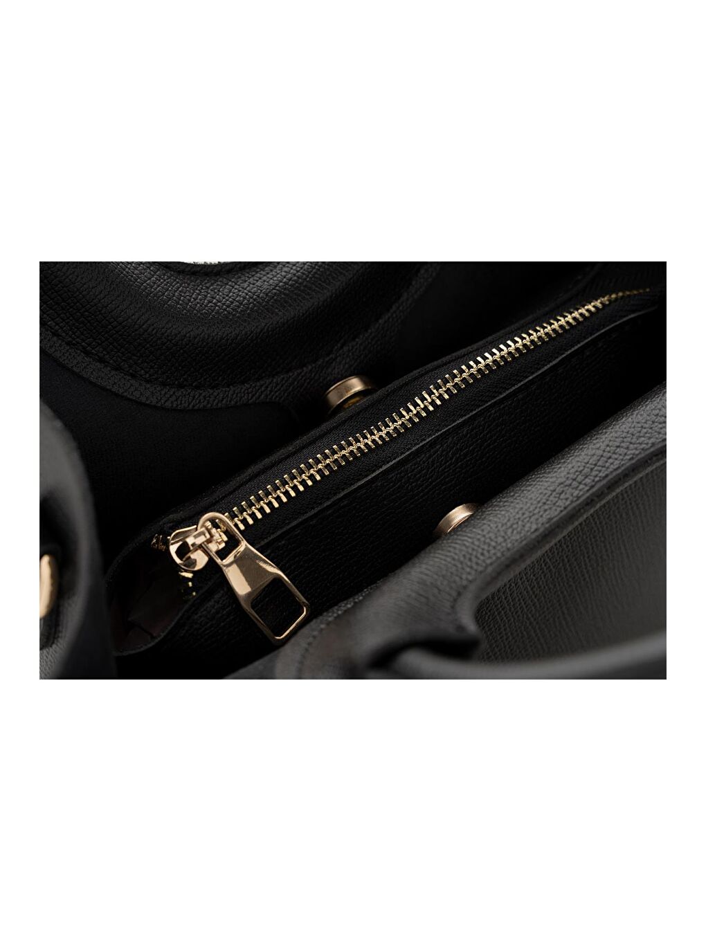 Siyah Kadın Çapraz Askılı El ve Omuz Çantası-7