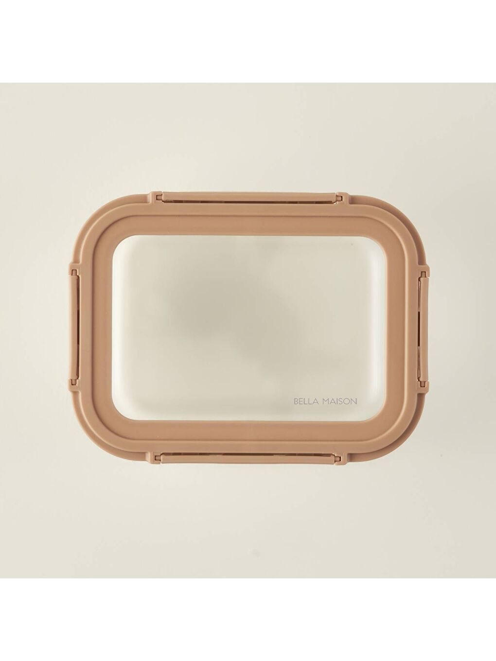 Terra 3'lü Cam Saklama Kabı Seti Bej-5