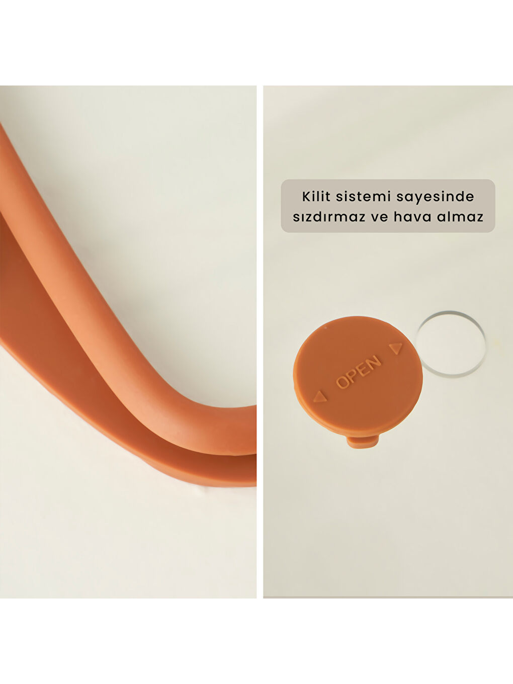 Sandy 3'lü Mutfak Gereçleri Seti Kahverengi-2