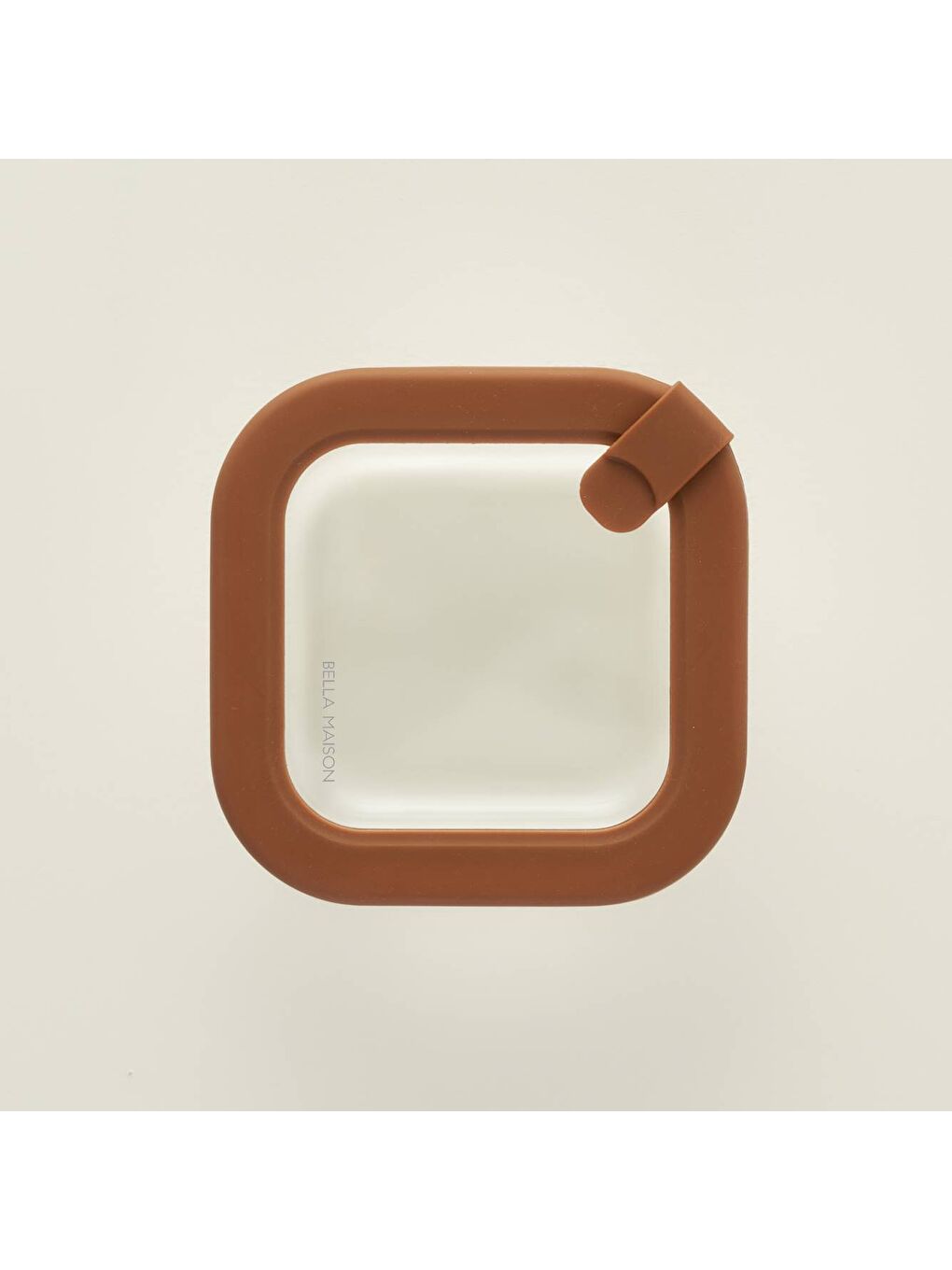 Sandy 2'li Cam Saklama Kabı Seti Kahverengi-4